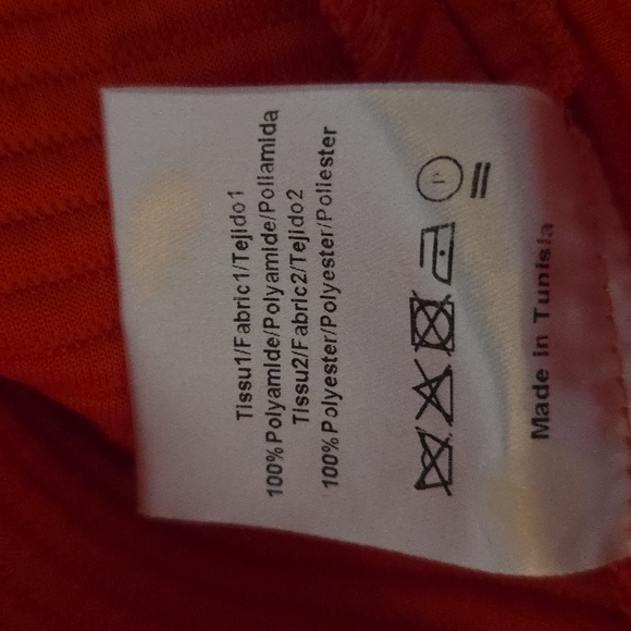 Sandro Paris Women's Sleeveless Mesh Mini Orange Casual Classic Dress Size M - Picture 14 of 16